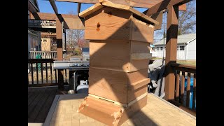 Building a Warre BeehiveDIY Beginner Beekeeping [upl. by Iak]