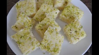 Coconut barfi Recipe using condensed milk नारियल की बर्फी [upl. by Nnylecyoj678]