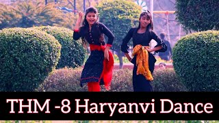 Thm 8 Song Halka Dupatta Tera  Haryanvi Mashup Dance video  Funny clips [upl. by Nageet]