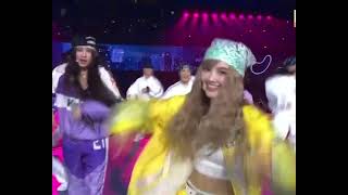 SBS Gayo Daejeon 2024  New Jeans  Intro  Supernatural NewJeans Minji Hanni Haerin Danielle [upl. by Sara-Ann]