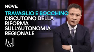 Travaglio e Bocchino discutono della riforma sullautonomia regionale  Accordi e Disaccordi [upl. by Jimmy]