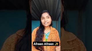 Afreen Afreen ✨✨ Female version Niraligirl31  music song [upl. by Hibben]