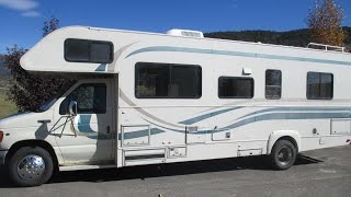 1999 Ford F450 Tioga 292 motorhome camper RV by Fleetwood for sale Vail Valley Colorado [upl. by Broadbent338]