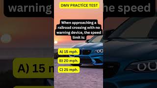 DMV Practice Test 2023  SAMPLE CLASS C DRIVERS WRITTEN TEST 1 [upl. by Yoho755]