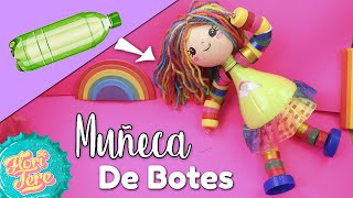 Haz Una 🎀 MUÑECA RECICLADA ♻️ JUGUETES RECICLADOS PARA NIÑAS Floritere [upl. by Atinob]