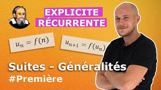 Suites EXPLICITES ou RÉCURRENTES   Première [upl. by Eicul]