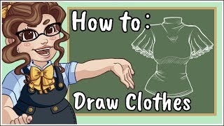 How to Draw Clothes for Beginners [upl. by Adirem]