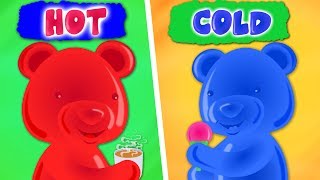 Opposites Song  Nursery Rhymes Songs For Kids  Baby Song  Children Rhymes By Jelly Bears [upl. by Atsahs]