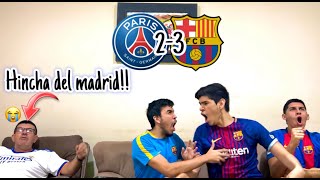 PSG 23 Barcelona  REACCION  Champions League [upl. by Erotavlas]