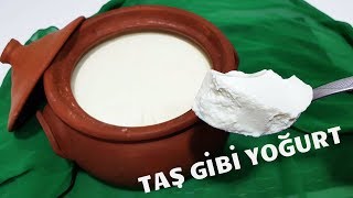 Yoğurt Yapıyorsun Taş Gibi Olmuyormu  Bu Tarif Seni Marka Yapacak✔ [upl. by Naraj]