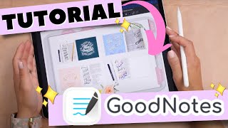 TUTORIAL de GOODNOTES Los secretos de una AGENDA DIGITAL😱 [upl. by Ellie]