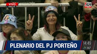 🔴 Habla Máximo Kirchner en el plenario del PJ porteño [upl. by Erdrich]