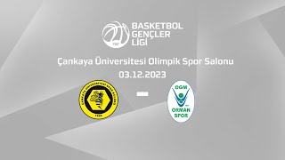 Çankaya Üniversitesi  OGM Ormanspor BGL Kızlar 5Hafta [upl. by Smiley202]