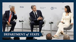 Secretary Blinken participated in a Munich Security Conference Public Forum on Multilateralism [upl. by Thisbe]