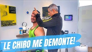 LE CHIROPRACTEUR ME DEMONTE LES CERVICALES  VLOG MUSCU amp TRAINING ÉPAULES [upl. by Reeves]