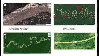 Estratigrafia  Sistemas Fluviais 1  Estilos de canais [upl. by Yeroc709]