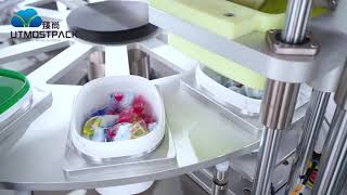 Laundry Detergent Pods Tub Filling Machine RPC60 [upl. by Lovett219]