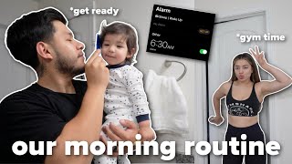 MORNING routine with CRAZY TODDLER [upl. by Clova]