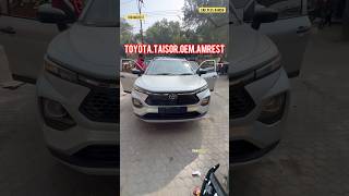 Toyota taisor Oem amrest installation in Ranchi toyota ranchi everyone carmodification trending [upl. by Zosima]