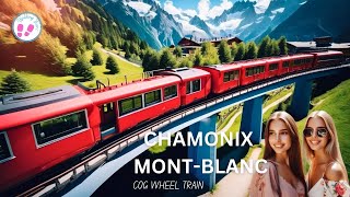 EPIC Train Tour I Mer de Glace Montenvers Glacier Express Chamonix MontBlanc🇨🇭🇫🇷 [upl. by Lramaj598]