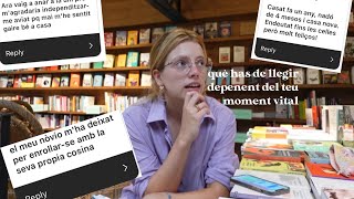 Llibres segons el teu moment vital [upl. by Animas]