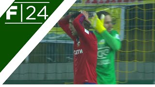 Highlights I Anzhi Makhachkala 11 CSKA Moscow [upl. by Digdirb182]