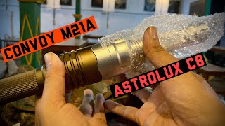 Samasama SST40 di Convoy M21A dan Astrolux C8 [upl. by Doownelg]