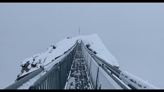 Glacier 3000 Experience  Peak Walk by Tissot  Suspension Bridge switzerland glacier3000 [upl. by Eseilanna]