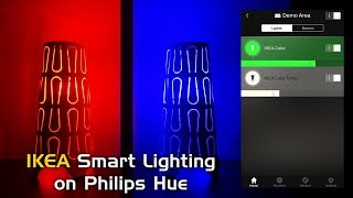 How to control IKEA Tradfri Smart Lighting with Philips Hue [upl. by Maffa708]