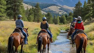 Конный поход  Восточный СаянHorse trekking in the Sayan mountains the Baikal  Buryatia Tyva [upl. by Ahsiken]