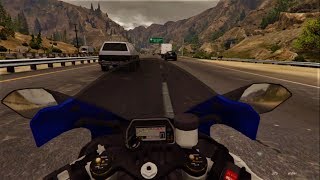 Yamaha YZFR1 Realistic Top Speed amp Acceleration  GTA V MODS [upl. by Deena]