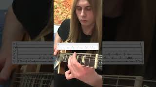 Type O Negative  Pyretta Blaze Guitar Cover With Tabs [upl. by Idelle]