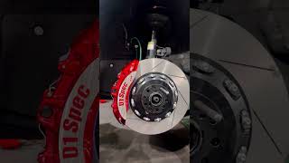 D1 SRS Big 6 amp SGT Big 4 brake Kit 400mm automobile toyota crown brake drifting [upl. by Zug]