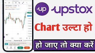 Upstox Me Chart Ulta Ho Jaye To Kya Kare Upstox Chart Problem Solve [upl. by Nale383]