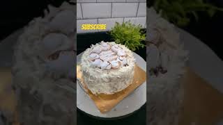 White Forest Cake Designs  😍 lovely cake  trending amp Viral shortvideo  Sarikas Kitchen [upl. by Capriola]