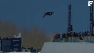 Scotty James wins Halfpipe Semifinals Burton US Open 2017 [upl. by Yrakcaz934]