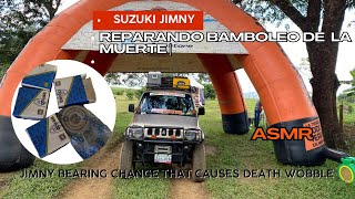 Cambio Rodamiento Charnelas Jimny Bamboleo de la Muerte  Jimny Bearing Change Death Wobble [upl. by Cutlip55]