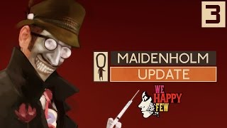 We Happy Few MAIDENHOLM UPDATE  Part 3  SHROOMS FOR SCIENCE  Lets Play Gameplay [upl. by Olumor]