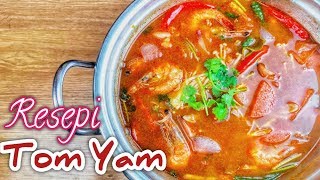 Resepi Tom yam  Tom yum Recipe [upl. by Hanan]