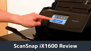 ScanSnap iX1600を使って各画質と容量を比較＆レビュー！ [upl. by Submuloc]