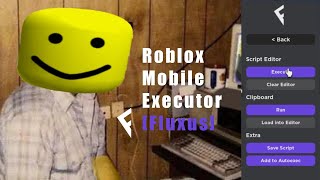 Roblox Fluxus Mobile  Emulator Executor  Latest Version V606  2024 [upl. by Lewej]