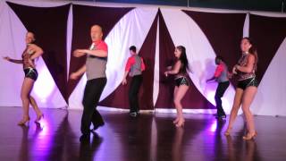 Salsa Attitude Québec at the Madessimo Madness in Bromont on April 26th 2014 [upl. by Idnac]