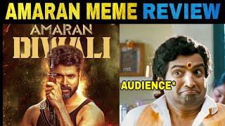 Amaran Movie Meme Review  Sivakarthikeyan  Sai Pallavi  Trendy Troll [upl. by Yecaj]