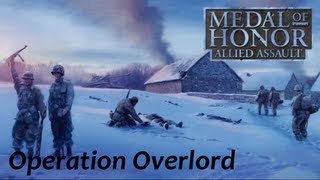 Medal of Honor Allied Assault Walkthrough  Mission Three  Operation Overlord [upl. by Burra]