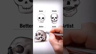 Skull drawing shorts [upl. by Ware]