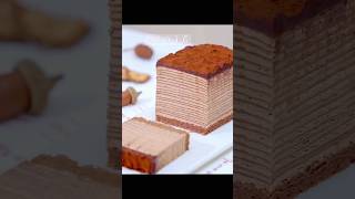 Chocolate Thousand Layerd trending cake trendinghaleemakakitchen [upl. by Ajnotal]