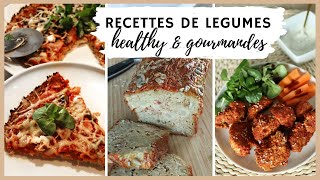 RECETTES DE LEGUMES FACILES et GOURMANDES pour manger plus de légumes facilement [upl. by Drusi483]