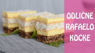 Obavezno probajte ove odlične Rafaelo kocke Svi traže recept [upl. by Ahseik869]