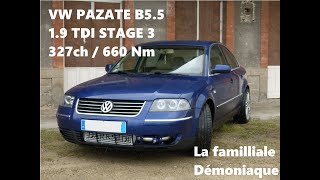 VW PASSAT B55 19TDI STAGE 3  La familiale parfaite [upl. by Aivekal828]