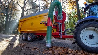 VGM ZW10 Leaf vacuum trailer [upl. by Nylrak]